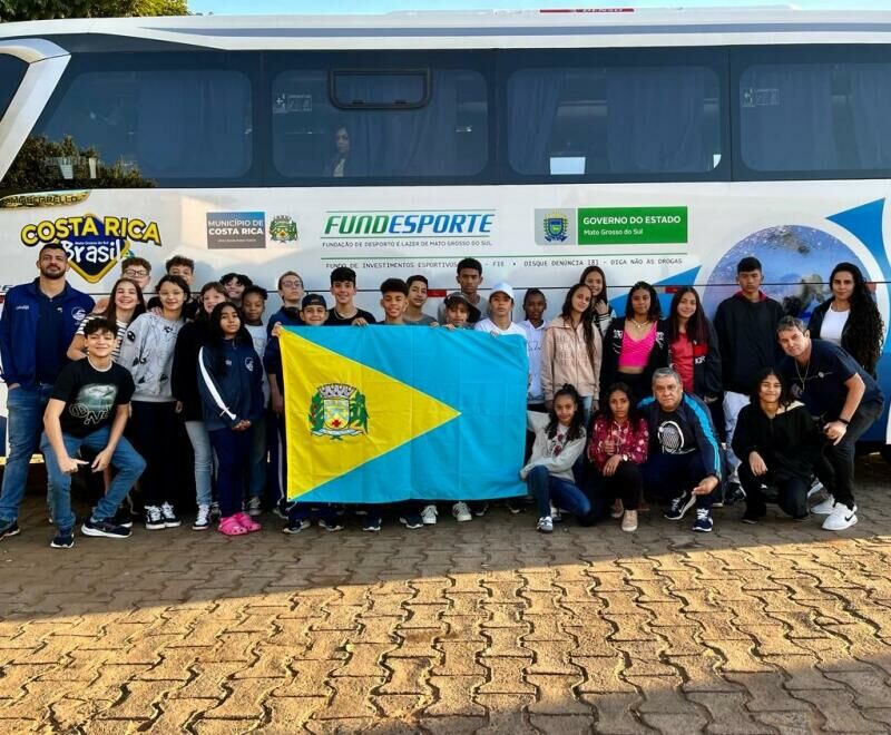 Imagem de compartilhamento para o artigo Costa Rica se destaca nos Jogos Escolares de MS conquistando medalhas no Atletismo e Natação da MS Todo dia